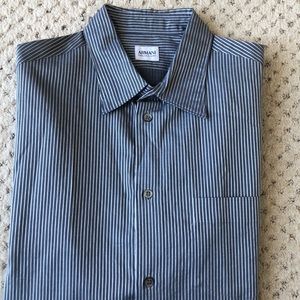 Men’s button down Armani Callezioni shirt